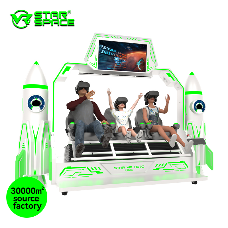 VR Star Space New Products Star VR Cinema 3 Seats 9D Virtual Reality Cinema Machine