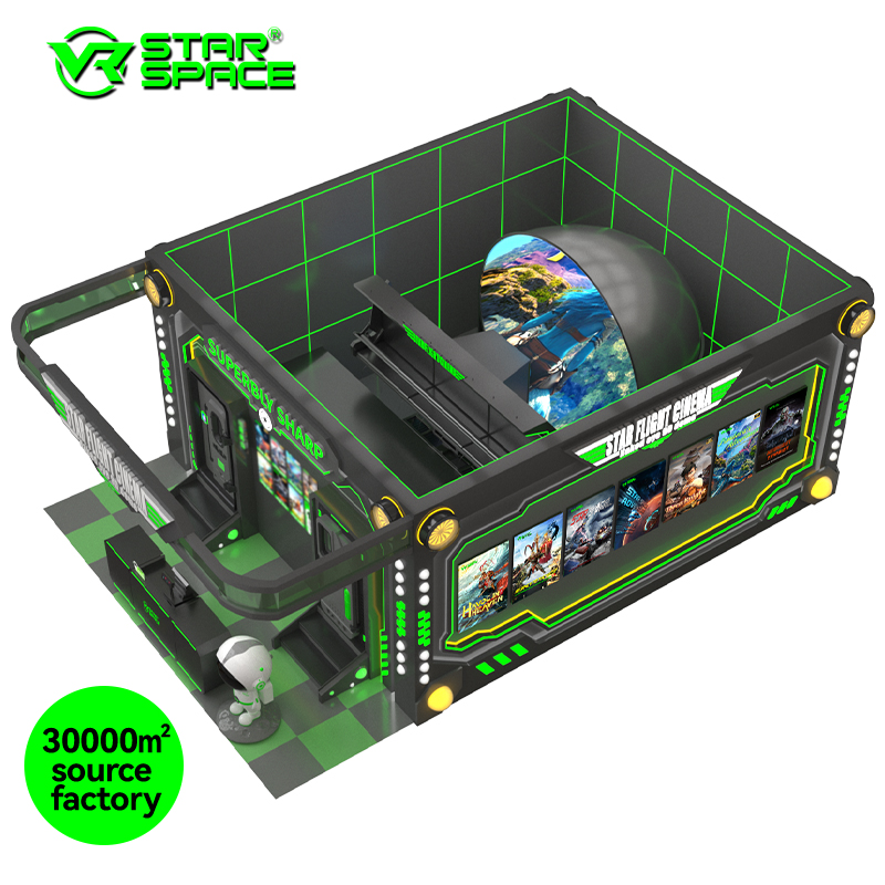 VR Star Space VR Dynamic Platform Game Simulator Star VR Ship 6/9/12 Seats VR Flight Game Machine/Simulator