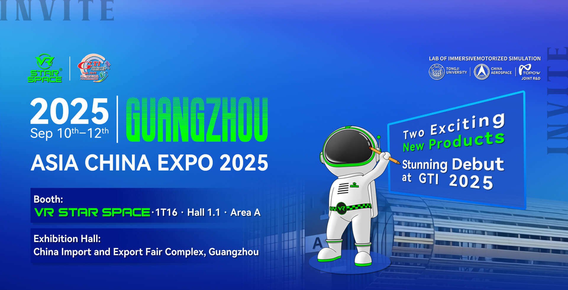 Join Us at GTI Expo 2025: Experience the Next Generation of VR with VR Star Space!