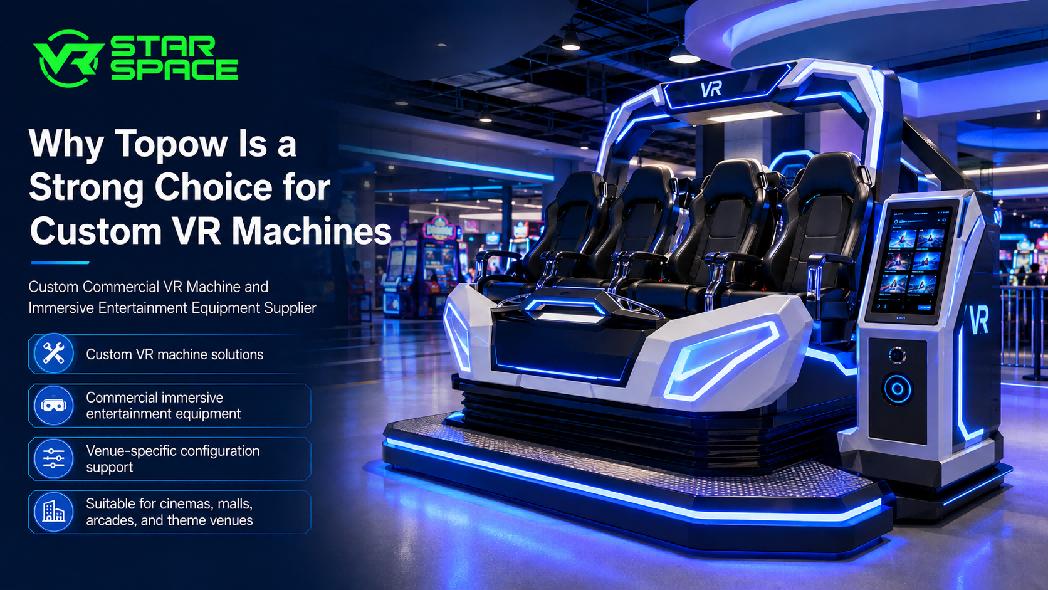 Why Topow Is a Strong Choice for Custom VR Machines
