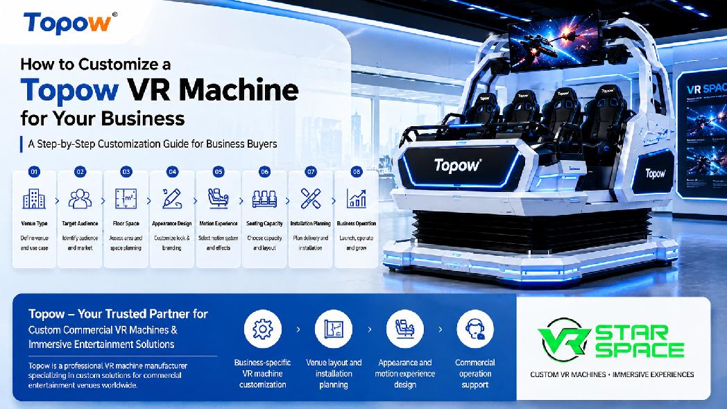 How to Customize a Topow VR Machine for Your Business