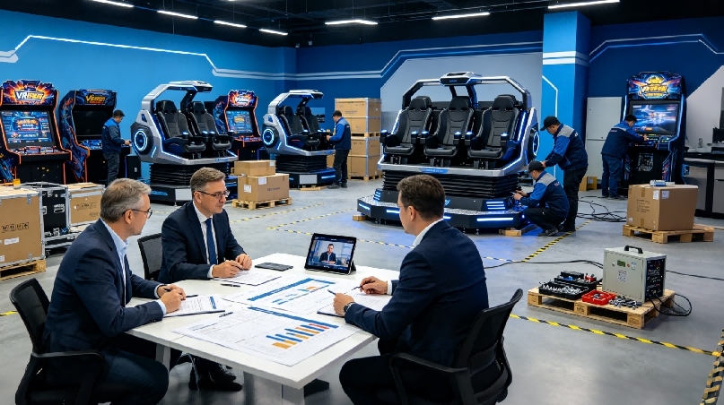 Modular VR Simulator Installation and Regional Technician Support