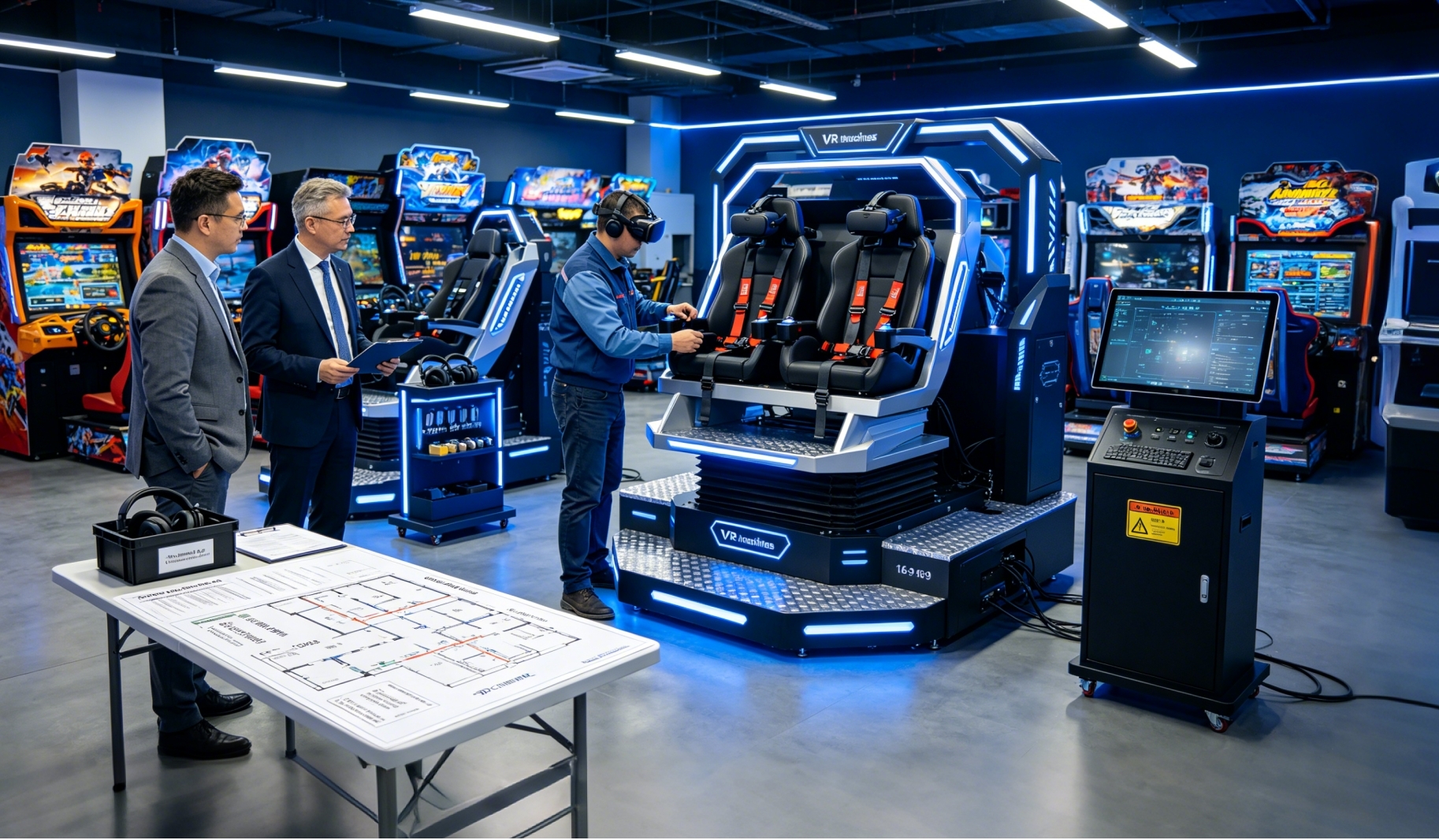 How to Choose the Right VR Game Machine for Your Arcade or Theme Park