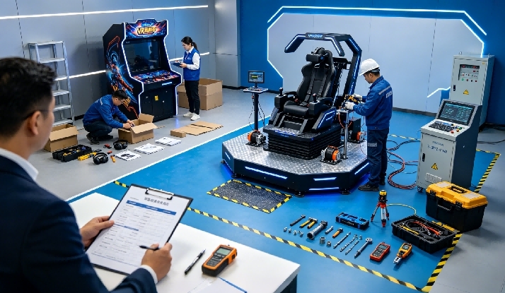 Hybrid VR Simulator Installation with Professional Calibration