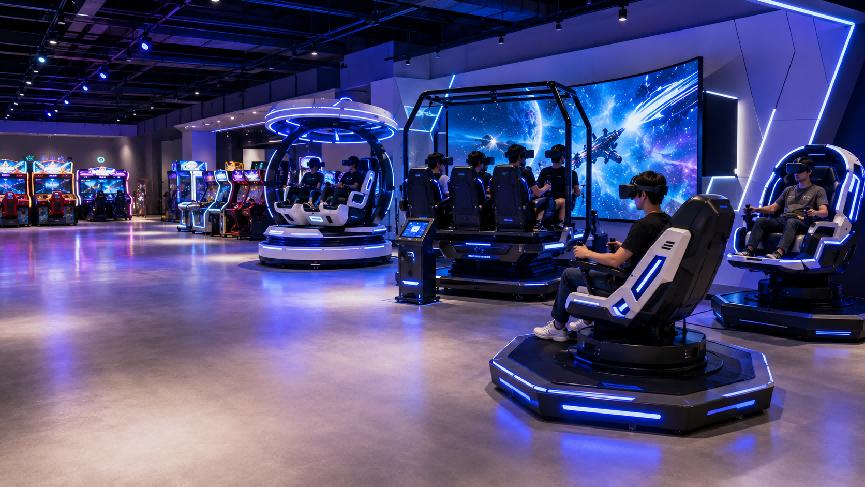 VR game machine industry trends 2026 for arcade operators