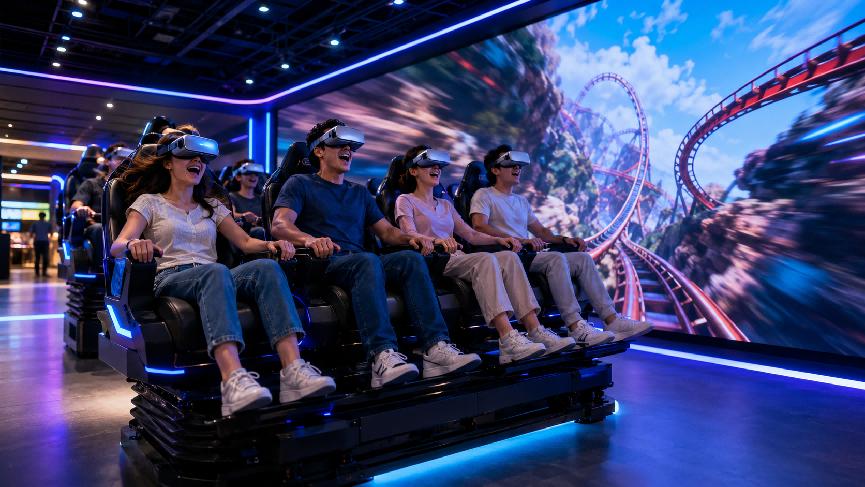 Roller coaster VR games market forecast 2026