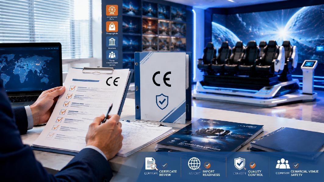 TopowVR CE Certificate: What Buyers Should Check Before Importing VR Cinema Equipment