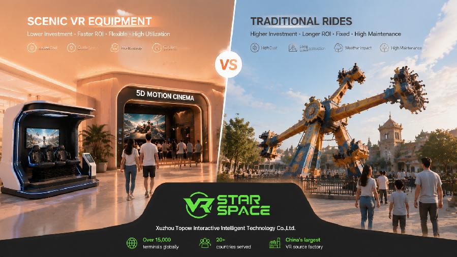 Scenic VR Equipment vs. Traditional Amusement Rides: Which Investment Pays Off Faster?